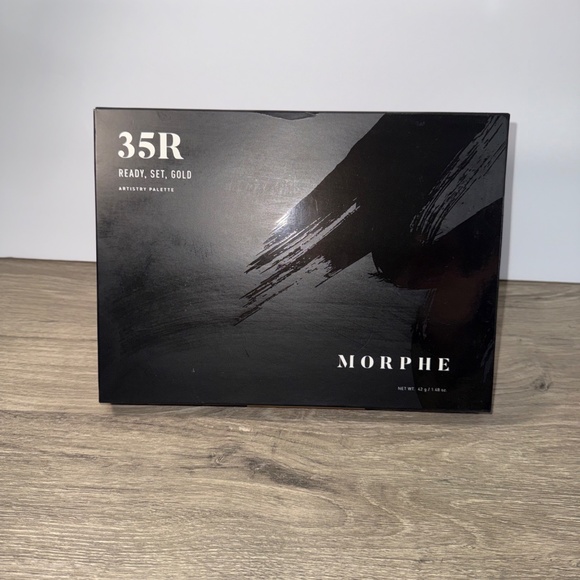 Morphe 35R Ready Set Gold Eyeshadow 35 Shades Palette Matte Shimmer Neutral NIB - Picture 2 of 16